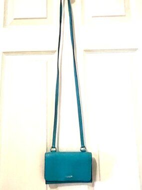 Coach Summer Blue Cross-body Mini Purse